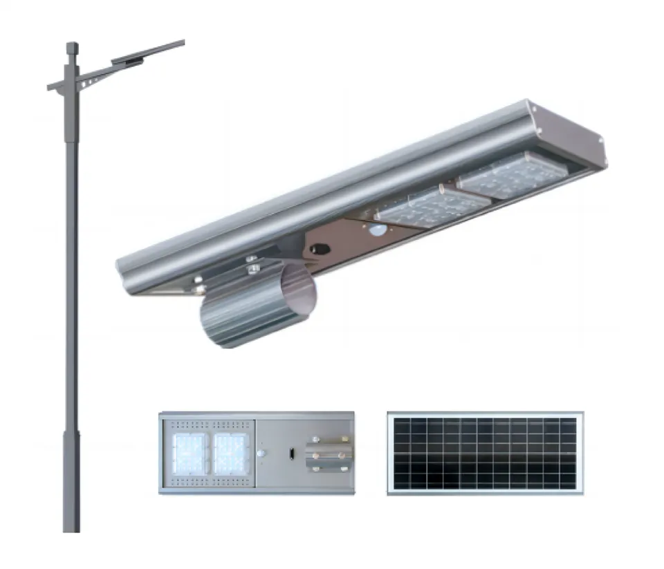 Lámpara integrada solar